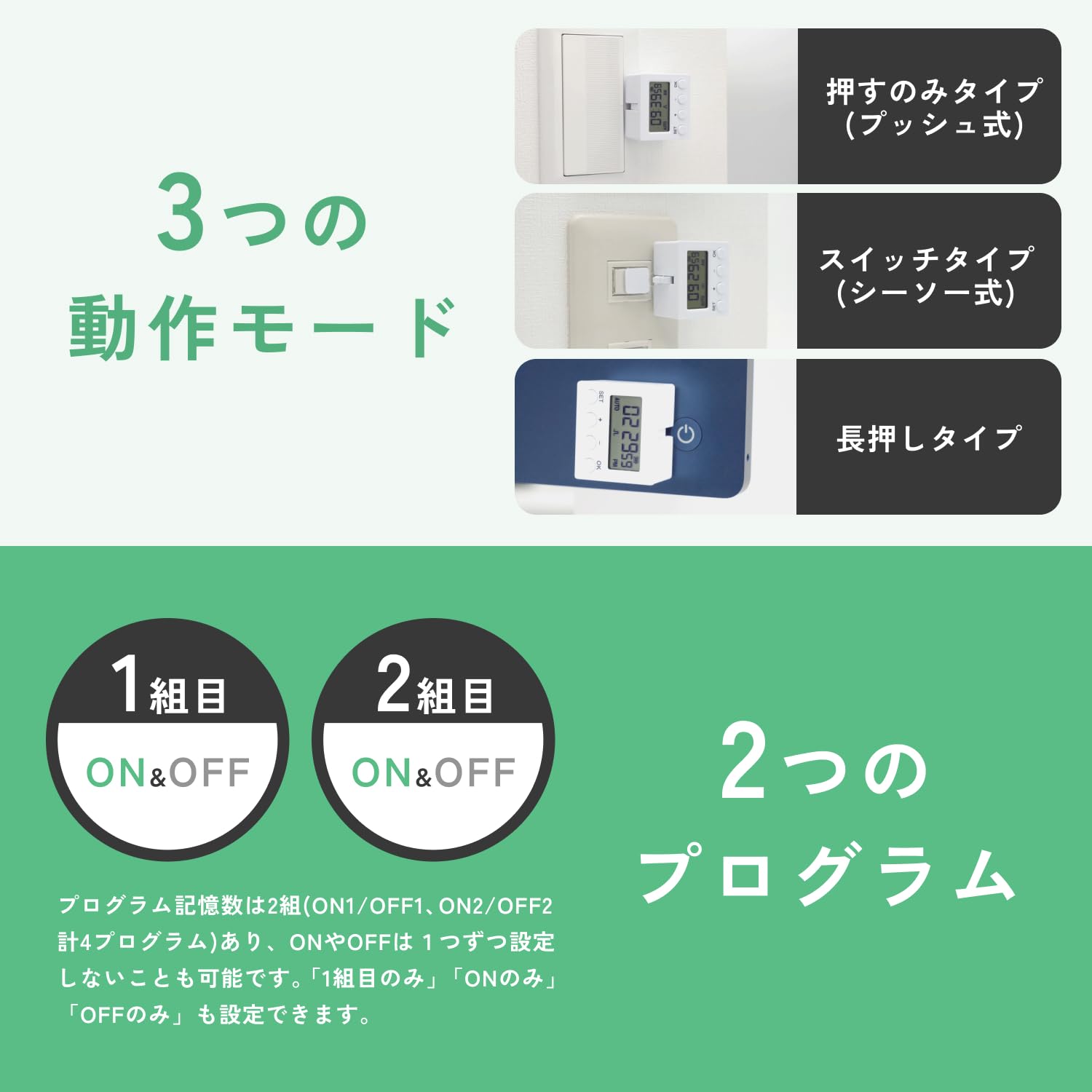 スイッチタイマー 指ロボット スマートスイッチ